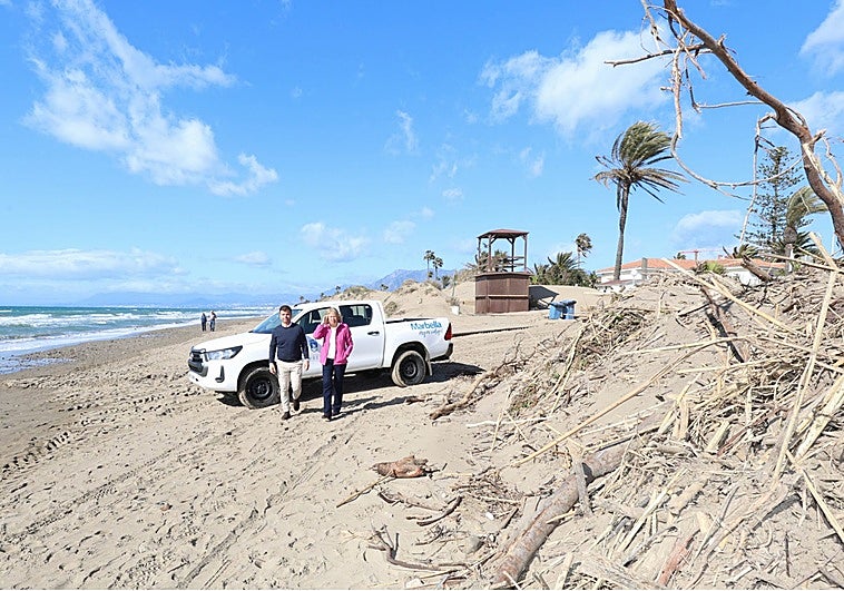 Restoring Marbella's beaches after storm damage will cost 400,000 euros