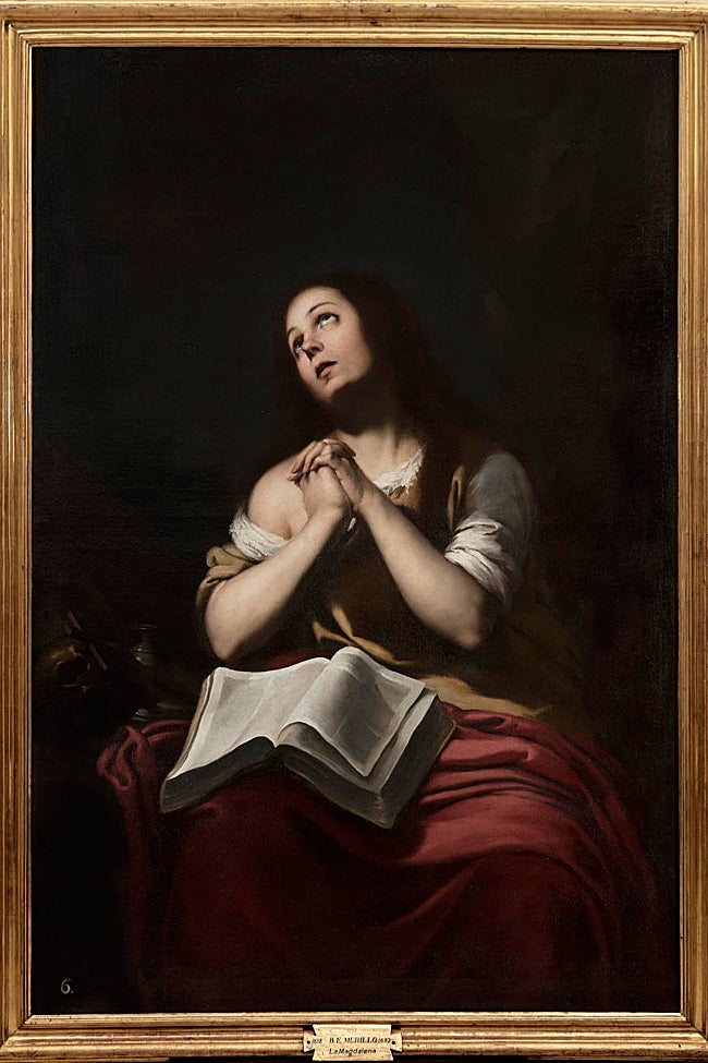 La Magdalena by Murillo was an early work of the Andalusian artist.