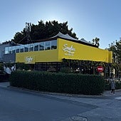 The already built Serafina restaurant in Marbella