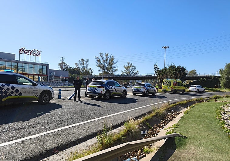 Holidaymaker hit by car while 'incorrectly crossing' road outside Malaga Airport