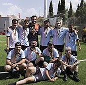 The Titrans team during a competition in Madrid.