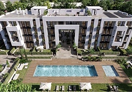 Image of the Sierra Blanca Estates project in Arroyo Palomeras.