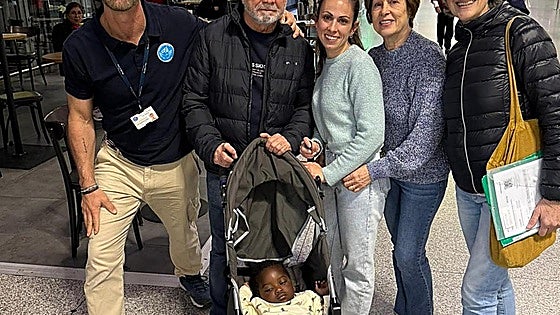 Ethan, the 20-month-old baby saved by heart surgery in Malaga