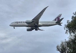 Qatar Airways aircraft.