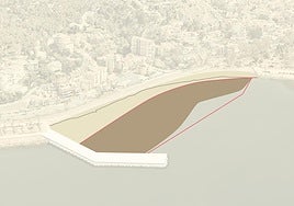 Malaga starts extension of Baños del Carmen beach after Easter