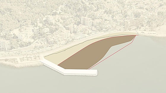 Malaga starts extension of Baños del Carmen beach after Easter