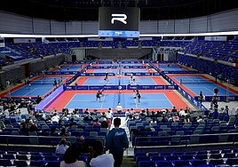 The Martín Carpena arena was reconfigured to accommodate the event.