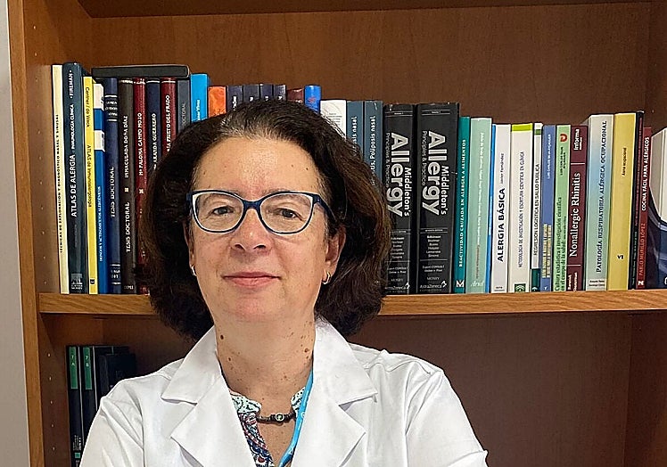 Carmen Rondón, president of Alergosur.