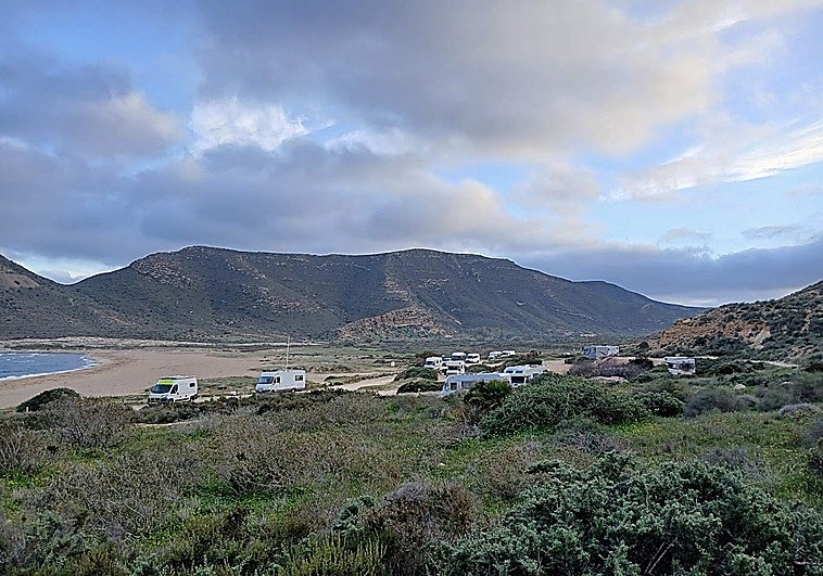 Caravans and motorhomes evicted from Almeria beauty spots to protect Cabo de Gata