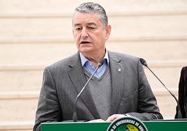 Regional minister for emergencies and more, Antonio Sanz.