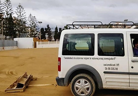 The old football pitch in El Morche