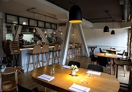 Mina restaurant in Bilbao.