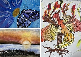 Schoolwork showcase - primary artwork