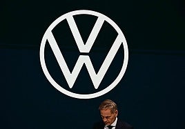 Volkwsagen Group CEO Oliver Blume at the opening of the International Motor Show IAA in Munich.