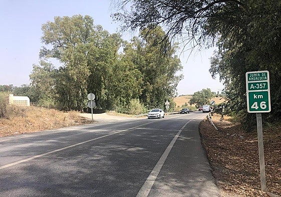 Section between Casapalma and Cerralba on the A-357.