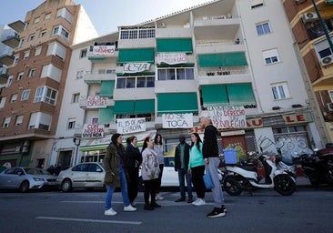 Malaga tenants fight for their homes after company buys 23 flats in their building