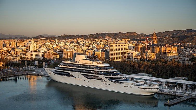 Now setting sail from Malaga: one of the world's most luxurious cruise ships