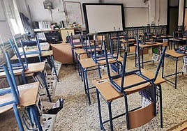 Why are there no classes in Malaga city schools on Easter Monday?