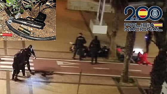 Fuengirola police foil settling of scores and arrest three young men