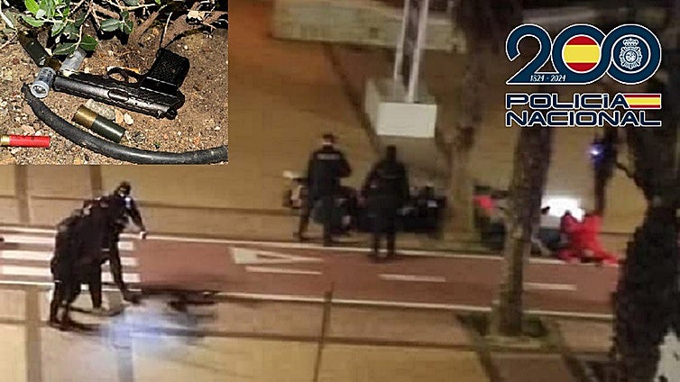 Fuengirola police foil settling of scores and arrest three young men