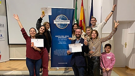 Mijas Toastmasters head to Seville for next round of annual speech contest