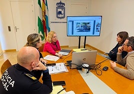 Local and regional representatives at one of the recent meetings.