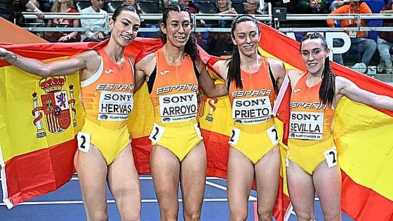 Spain come away with five medals from the World  Indoor Championships