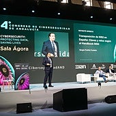 Photo from last year's Andalusian cybersecurity conference.