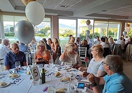 Age Concern members at a previous gala dnner.