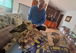 Miguel Barrionuevo González shows footage in Italian from the film.