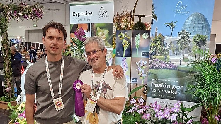 Estepona Orchidarium wins second prize at world-leading event for orchid lovers in Germany
