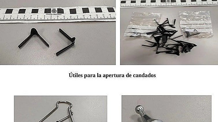 Malaga police arrest two members of network specialising in robbing storage units
