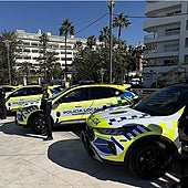 Officers of the Marbella Local Police.