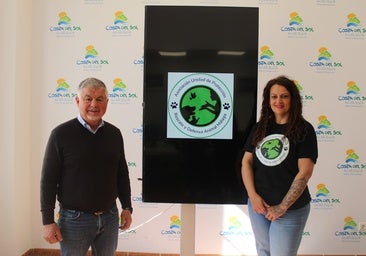 Presentation of the balance of the canine unit of Moclinejo in the Mancomunidad Oriental.