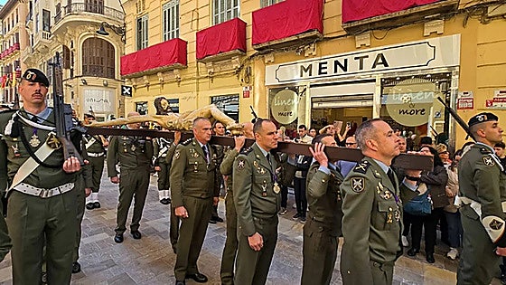 Malaga Holy Week: when to watch parachute jump display on Wednesday