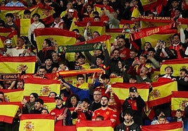 The RCDE Stadium was sold out for Tuesday's friendly against Egypt.