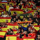 The RCDE Stadium was sold out for Tuesday's friendly against Egypt.