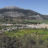 Alfarnate, on the border with Granada province and Zafarraya