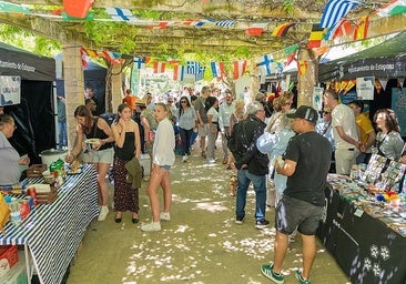 The festival presents typical products from the various countries.