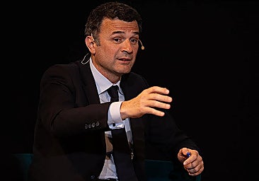 Mayor of Cadiz Bruno García during SUR's forum in Malaga.