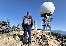 Arrival at La Bola, as the Mijas peak is also known.