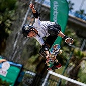 Wind and calima dust didn't stop the young talent on show.