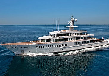 American tech magnate Larry Ellison's Musashi yacht.