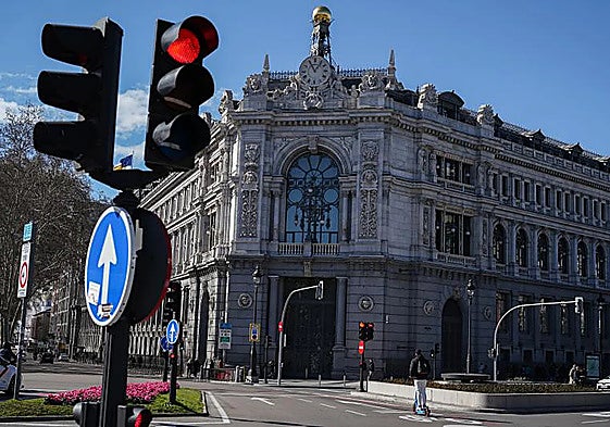 The Bank of Spain in Madrid.