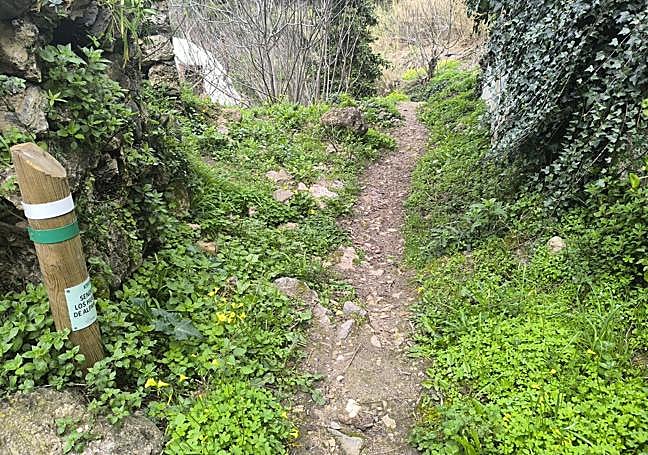 Sendero de los Huertos.