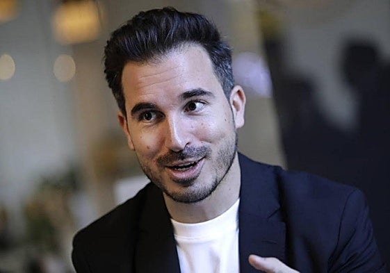 Malaga born writer Javier Castillo.