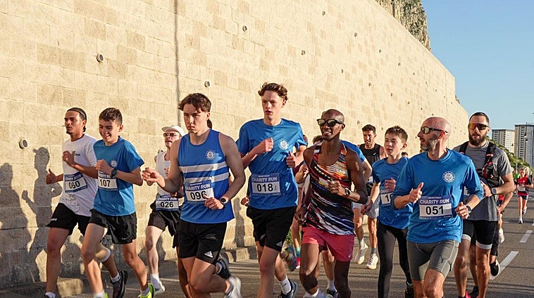 Sir Mo Farah visits Gibraltar ahead of Literary Festival