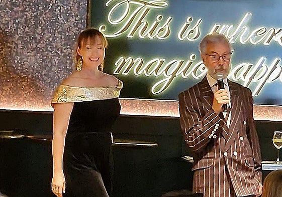 Designer Brian Piccolo at a previous fundraising fashion show on the coast.