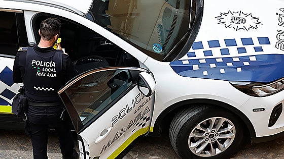 Malaga violent attack on young man by at least six people