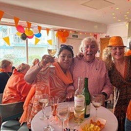 Koningsdag celebrations in Torre del Mar